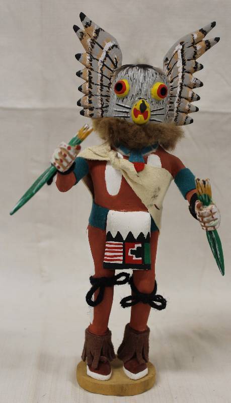 lot 6040 image: Native American Indian Figurine - In a Dance Costume - Shirley Adams - $110.00
