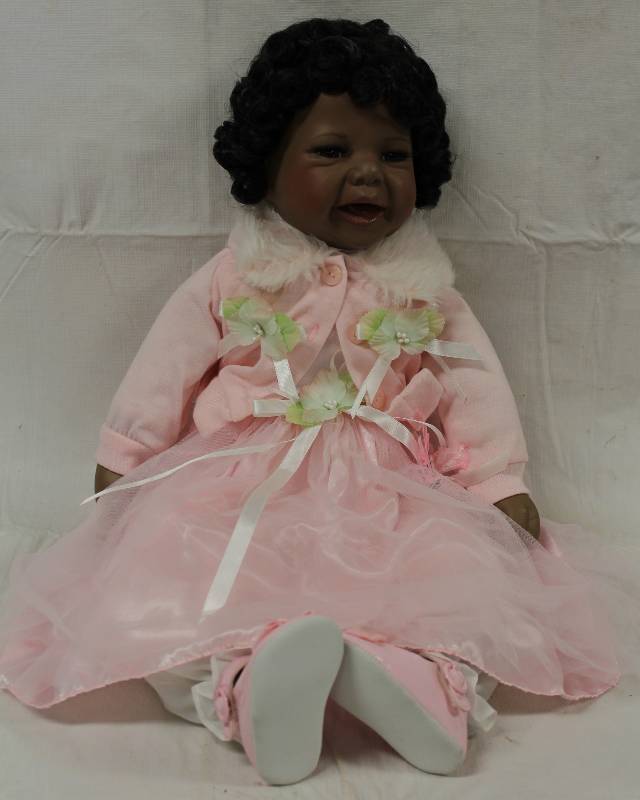 black porcelain baby dolls