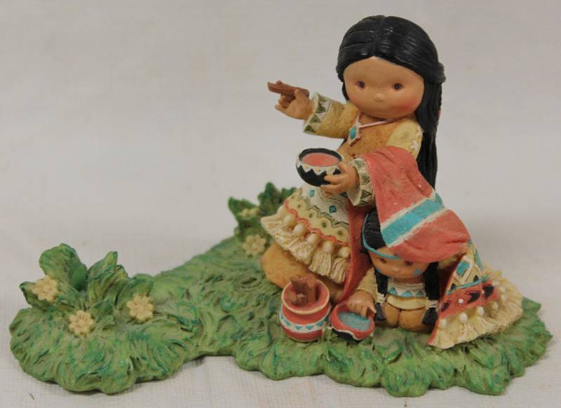 lot 6077 image: ENESCO - Friends of the Feather 1995 by KAREN HAHN - NICE She Who Shows Signs of Goodness 171786 No 11077500