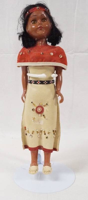 lot 6109 image: Pretty Native American Doll