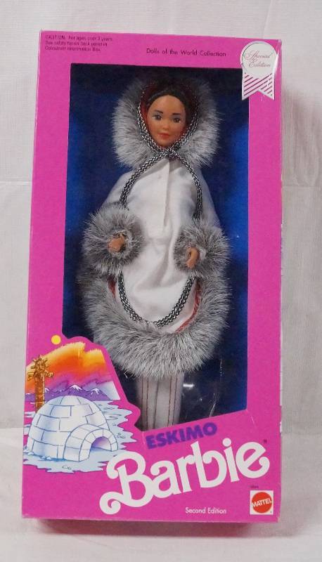 lot 6220 image: Eskimo Barbie- Special Edition- Dolls of the World Collection- Very Pretty