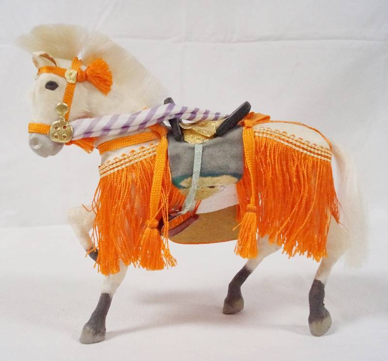 lot 6250 image: Miniature Renaissance Styled Horse- Made in Japan- Very Neat