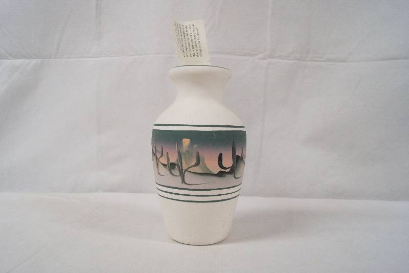 lot 6306 image: New West Pottery - Pueblo Wedding Vase - See Pics