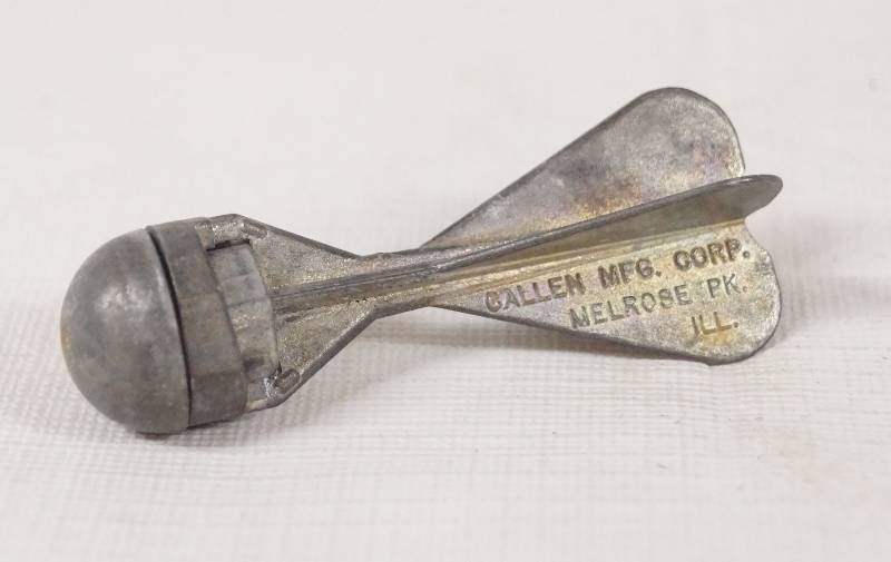 lot 4287 image: Vintage CALLEN MFG. CORP  CAP GRENADEBOMB Diecast
