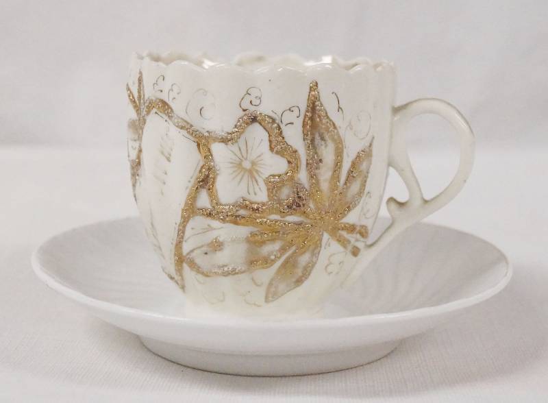 lot 4179B image: Super Unique Cup and Saucer Set - Tea Time