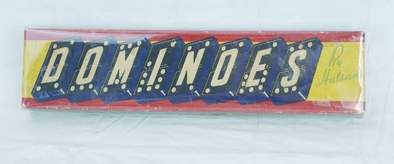 lot 4278 image: Box of Vintage Dominoes - Pretty Cool -  Bid Now