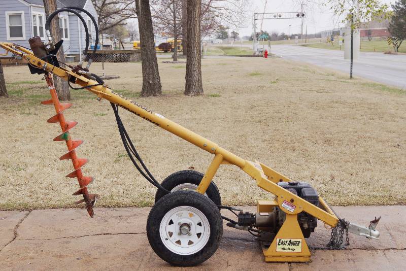 Mackissic Easy Auger Hydraulic Earth Auger See Video