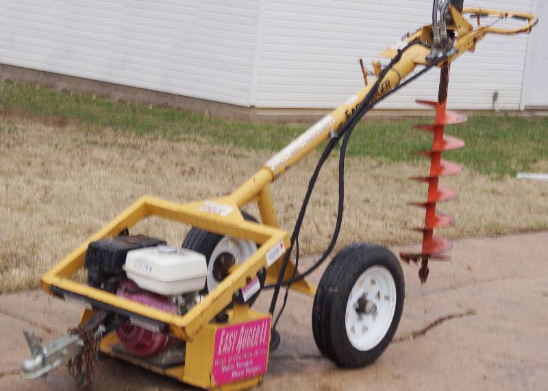 lot 6375 image: Mackissic Easy Auger Hydraulic Earth Auger - SEE VIDEO
