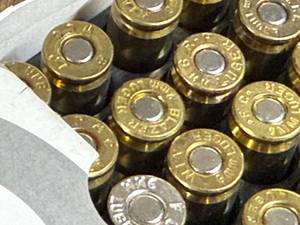 lot 737 image: 9 mm hollow .115 grain 50 round box Zero ammo co