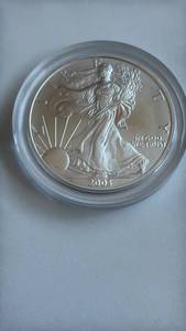 lot 502 image: 2003 American Silver Eagle Dollar Coin