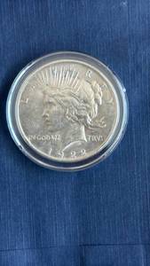 lot 509 image: 1922 Peace Silver Dollar
