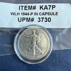 lot 510 image: 1944-P Walking Liberty Half Dollar