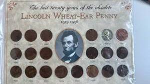 lot 534 image: 1938-1958 Lincoln Wheat Penny Collection