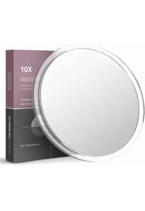 lot 75144 image: Magnifying Mirror with 3 Suction Cups 9 Inch (10X Magnification) 600 bought in past
