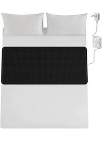 lot 75195 image: Grounding Mat for Bed,Grounding Sheet for Better Sleep, Pain and Stress Relief,Anti-Slip PU Leather Grounding Mattress with Grounding Cord,Grounding Mat for Improved Sleep(68x180 cm)