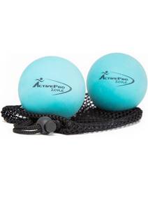lot 75196 image: Therapy Massage Ball - Instant Muscle Pain Relief. Proven Effective for Myofascial Release, Deep Tissue Pressure, Yoga & Trigger Point Treatments. Set - 2 Extra Firm Balls WMesh Bag