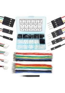 lot 75215 image: GH Connectors to Dupont 2.54 Pre-Crimped Cables and Connectors Kit Compatible with JST GH 1.25mm for Pixhawk Cube 6C 6X Pixhawk4 20cm Silicone Wire