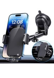 lot 75262 image: Phone Holders for Your Car Ultra-Durable Suction Cell Phone Car Mount for Dashboard Windshield Air Vent Universal Automotive Accessories Car Mount Cradles Fit for iPhone Android Smartphones