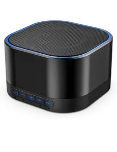 lot 75265 image: Magicteam Sound Machine White Noise Machine with 20 Non Looping Natural Soothing Sounds Memory Function 32 Levels of Volume Powered by AC or USB and Sleep Sound Timer Therapy for Baby Kids Adults
