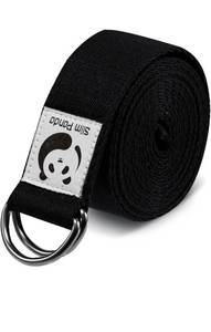 lot 75268 image: Slim Panda Yoga Strap for Stretching, (10 Colors,6 Feet8 Feet) Yoga Bands with Adjustable D-Ring Buckle, Cotton Yoga Belt for Fitness, Yoga, Pilates, Physical Therapy, Improve Flexibility