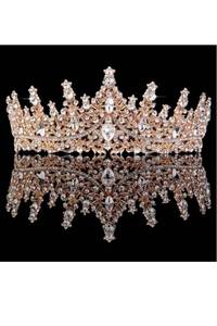 lot 75287 image: Rose Gold Crown for Women Crystal Princess Tiaras Rhinestone Queen Crowns Wedding Bridal Hair Accessories Birthday Prom Pageant Party Coming of Age Ceremony Photo Props(Rose Gold2)