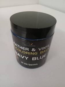 lot 75340 image: STARTSO WORLD Leather Recoloring Balm, Navy Blue Leather Repair Kit for Furniture, Leather Dye, Leather Color Restorer for Couches, Leather Couch Paint  Repair, Restore & Renew Old, Faded Leathera