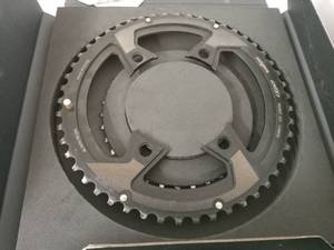 lot 75356 image: Used SRAM FORCE AXS D2 POWER METER KIT 5037T BLACK DM CHAINRING KIT
