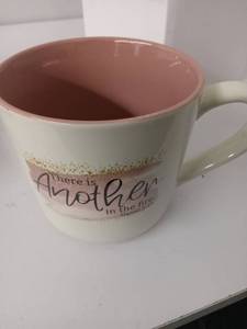 lot 75407 image: Love in Faith  15oz Christian Coffee Mug with Handle  Faith-Based Ceramic Cup  Christian Gifts (There is Another in the fire)