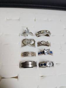 lot 55 image: Lot of Rings