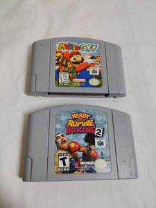lot 302 image: N64 Mario Golf and Ready 2 Rumble Boxing