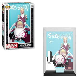 lot 303 image: Funko POP Comic Cover Marvel Spider-Gwen Vinyl Figure