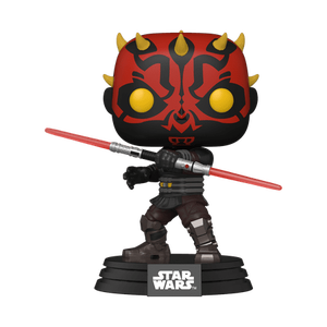 lot 323 image: Funko POP Star Wars Clone Wars - Darth Maul
