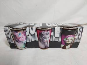 lot 334 image: Marilyn Monroe Shot Glass Set