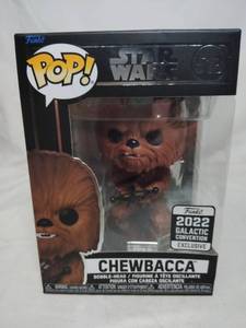 lot 349 image: Chewbacca 2022 Galactic Convention Exclusive Funko Pop