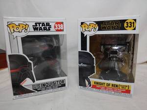 lot 351 image: Star Wars Funko Pops
