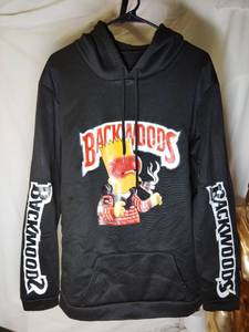 lot 363 image: Mens SIZE Medium BART SIMPSON BACKWOODS Hoodie