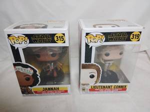 lot 517 image: STAR WARS Funko Pops