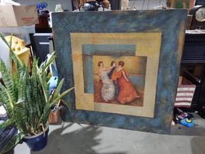 lot 601 image: 4ft x 4ft Wall Art