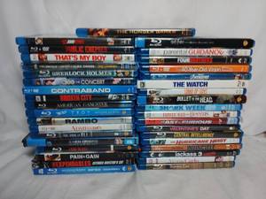 lot 67 image: Lot of 37 BLU RAY Movies