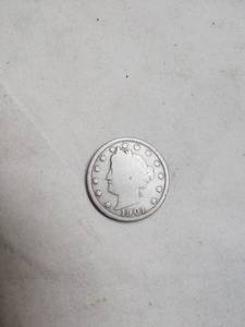 lot 110 image: 1901 Nickel