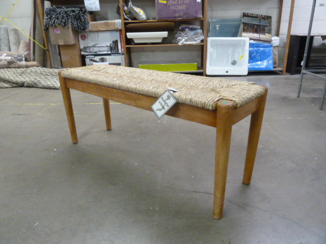 lot 13 image: DINING TABLE BENCH