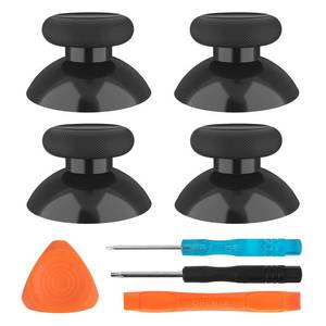lot 2168 image: TOMSIN Replacement Thumbsticks for Xbox One PS4 Controllers, Joysticks Repair Kit for Xbox One S (4 Pcs)