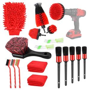 lot 2184 image: KOFANI Car Detailing Kit, 18Pcs Reliable Car Cleaning Kit Includes Various of Soft-bristled Car Detailing Brushes for Cleaning Interior, Exterior, Wheels, Dashboard