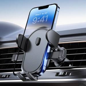 lot 2195 image: Miracase Car Vent Phone Mount, Universal Cell Phone Car Mount Upgraded Vent Clip Never Fall Off Hands Free Air Vent Phone Holders for Your Car Compatible with iPhone All Smartphones, Grey