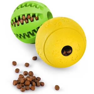 lot 2238 image: Dog Puzzle Toy 2 Pack, HIPPIH Interactive Dog Toys for Treat Dispensing, Durable Puppy Toys for Teething Small Dogs, Dog Treat Ball for Teeth  Slow Feeder IQ Training Playing