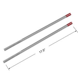 lot 2244 image: ZhenT Premium 2Pcs Winding Bars with Non-Slip Handle 12 in Diameter X 17.5 in Length,Used for Garage Door Torsion Spring