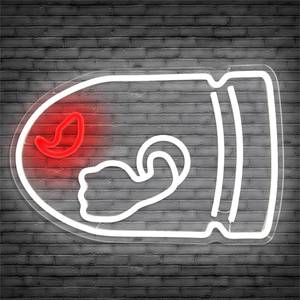 lot 2256 image: Neon Sign for Wall Decor Dimmable Gaming Neon Sign for Game Room Decor Led Neon Signs for Bedroom Neon Light Signs Light Up Signs for Man Cave Kids Room Gamer Gifts for Boys Kids