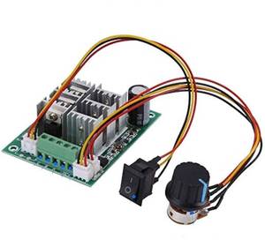 lot 2263 image: ICQUANZX DC 5V-36V 15A 3-Phase Brushless Motor Speed Controller Motor Control Board CW CCW Reversible Switch Motor Driver Control Regulator Module