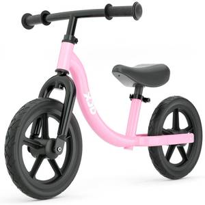lot 2277 image: XJD Toddler Balance Bike 2 Year Old, 12 inch No Pedal Bicycle for Girls Boys Ages 18 Months to 5 Years Old Toddler Training Push Bike Adjustable Seat (Pink)