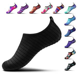 lot 2321 image: SIMARI Water Shoes for Women Men Aqua Socks Swim Surf Beach Barefoot Yoga Travel Camping Essentials Kayak Boat Accessories Quick-Dry Non Slip Adult Youth SWS002, Size 3637